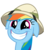 Size: 2912x3279 | Tagged: safe, artist:keronianniroro, rainbow dash, pegasus, pony, g4, my little pony: friendship is magic, stranger than fan fiction, cute, dashabetes, female, floppy ears, hat, high res, mare, pith helmet, reaction image, simple background, solo, transparent background, vector