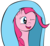 Size: 1484x1376 | Tagged: safe, artist:xxthehtfgodxx, derpibooru exclusive, pinkie pie, earth pony, pony, g4, blanket, female, happy, simple background, solo, transparent background