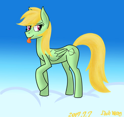 Size: 5000x4734 | Tagged: safe, artist:dash wang, oc, oc only, pegasus, pony, absurd resolution, female, solo, tongue out