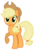 Size: 5100x7000 | Tagged: safe, artist:estories, applejack, earth pony, pony, g4, absurd resolution, female, looking at you, mare, raised hoof, simple background, smiling, solo, transparent background, vector