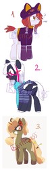 Size: 377x1280 | Tagged: safe, artist:ketticat55, oc, oc only, pegasus, pony, horns, simple background, watermark, white background