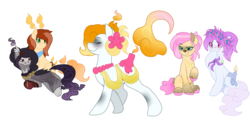 Size: 2500x1300 | Tagged: safe, artist:sketchthebluepegasus, oc, oc only, oc:chippy, original species, pony, scented pony, female, mare, simple background, transparent background