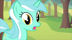Size: 1280x720 | Tagged: safe, artist:icanseeyourshed, bon bon, lyra heartstrings, sweetie drops, pony, g4, animated, bon bon is not amused, double rainboom puppet, female, frown, nya, smiling, sound, unamused, webm, youtube link