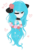 Size: 2048x3000 | Tagged: safe, artist:cinnamontee, oc, oc only, oc:beatz, pony, bust, eyes closed, female, flower, flower in hair, high res, mare, portrait, simple background, solo, transparent background