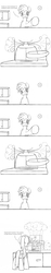 Size: 907x4862 | Tagged: safe, artist:dsb71013, oc, oc only, oc:night cap, pony, coffee, comic, high res, monochrome