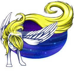 Size: 4000x4000 | Tagged: safe, artist:shkura2011, oc, oc only, pegasus, pony, absurd resolution, female, handstand, mare, night, simple background, solo, transparent background, upside down