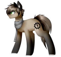 Size: 1531x1440 | Tagged: safe, artist:despotshy, oc, oc only, oc:stephen, earth pony, pony, clothes, male, scarf, simple background, solo, stallion, transparent background