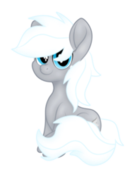 Size: 2048x2732 | Tagged: safe, artist:prismaticstars, oc, oc only, oc:silver stream, earth pony, pony, female, high res, mare, simple background, sitting, solo, transparent background