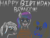 Size: 2048x1536 | Tagged: safe, artist:eclipse-monsoon, oc, oc only, oc:indigo breeze, oc:neoma lights, oc:spectral bolt, pony, birthday, cake, dialogue, food