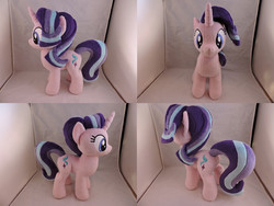 Size: 1597x1199 | Tagged: safe, artist:little-broy-peep, starlight glimmer, pony, g4, irl, photo, plushie, solo