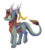 Size: 1024x1133 | Tagged: safe, artist:dusthiel, oc, oc only, oc:ryoko, hybrid, kirin, male, simple background, solo, transparent background