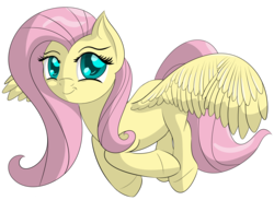 Size: 3727x2725 | Tagged: safe, artist:datapony, fluttershy, pegasus, pony, g4, female, flying, high res, mare, simple background, solo, transparent background
