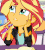 Size: 723x810 | Tagged: safe, screencap, sunset shimmer, equestria girls, equestria girls specials, g4, mirror magic, animated, cute, expressions, female, gif, shimmerbetes, solo
