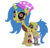 Size: 425x410 | Tagged: safe, artist:westrail642fan, oc, oc only, oc:crystal sky, alicorn, pony, alicorn oc, animatronic, beanie, hat, spring-lock, spring-lock animatronic