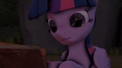Size: 1920x1080 | Tagged: safe, artist:twijybe, twilight sparkle, alicorn, pony, g4, 3d, 60 fps, adorkable, animated, ball, book, cute, dork, female, reading, solo, sound, source filmmaker, twilight sparkle (alicorn), webm, youtube link