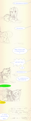 Size: 900x3534 | Tagged: safe, artist:sherwoodwhisper, oc, oc only, oc:eri, pony, comic, dialogue, dirty, google search, mud, pencil