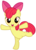 Size: 1600x2193 | Tagged: safe, artist:thatguy1945, part of a set, apple bloom, earth pony, pony, flight to the finish, g4, adorabloom, apple bloom's bow, bipedal, bow, cute, female, filly, hair bow, happy, pyramid, simple background, solo, transparent background, vector