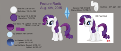 Size: 1016x431 | Tagged: dead source, safe, rarity, pony, unicorn, g4, my little pony: the movie, comparison, female, mare, solo