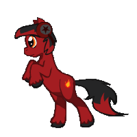 Size: 200x200 | Tagged: safe, artist:h-swilliams, oc, oc only, oc:twinny, earth pony, pony, animated, bipedal, bipedal leaning, frame by frame, gif, headphones, leaning, male, rearing, simple background, solo, stallion, transparent background