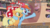 Size: 1016x568 | Tagged: safe, edit, edited screencap, screencap, applejack, rainbow dash, pony, daring don't, g4, season 4, apple hat, buzz lightyear, delicious hot schmoes, hat, hub logo, image macro, male, meme, party hat, party stetson, toy story, toy story 2, woody