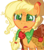 Size: 952x1080 | Tagged: safe, artist:bezziie, applejack, earth pony, pony, g4, base used, blushing, clothes, dress, female, gala dress, simple background, solo, transparent background