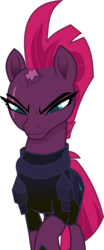 Size: 4799x11545 | Tagged: safe, artist:jhayarr23, tempest shadow, pony, unicorn, g4, my little pony: the movie, absurd resolution, broken horn, female, horn, mare, raised hoof, simple background, solo, transparent background, vector