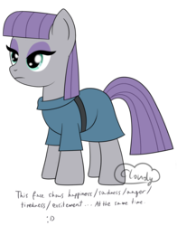 Size: 1266x1618 | Tagged: safe, artist:cloudy95, maud pie, earth pony, pony, g4, atg 2017, female, newbie artist training grounds, simple background, solo, transparent background