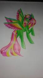 Size: 528x960 | Tagged: safe, oc, oc only, pony, female, mare, solo, traditional art