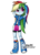 Size: 1024x1406 | Tagged: safe, artist:vixi-pc, rainbow dash, equestria girls, g4, female, looking at you, simple background, solo, transparent background