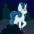 Size: 1981x1948 | Tagged: safe, artist:paskanaakka, derpibooru exclusive, oc, oc only, oc:cerulean swirls, pony, unicorn, chest fluff, colored hooves, ear fluff, female, mare, night, solo, stars, unshorn fetlocks