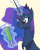 Size: 520x650 | Tagged: safe, artist:ehfa, artist:szafir87, edit, princess luna, alicorn, pony, g4, animated, blushing, cinemagraph, cute, female, food, gif, ice cream, licking, licking lips, lunabetes, mare, smiling, solo, tongue out