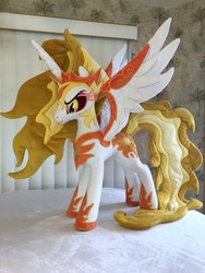 Size: 1200x1600 | Tagged: safe, artist:equestriaplush, daybreaker, alicorn, pony, a royal problem, g4, concave belly, irl, photo, plushie, slender, thin
