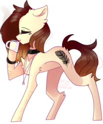 Size: 1683x2024 | Tagged: safe, artist:erinartista, oc, oc only, oc:rafaella, earth pony, pony, cup, female, mare, simple background, solo, transparent background