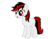 Size: 900x700 | Tagged: safe, artist:age3rcm, oc, oc only, oc:blackjack, pony, unicorn, fallout equestria, blank flank, female, mare, simple background, solo, transparent background, vector