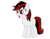 Size: 900x700 | Tagged: safe, artist:age3rcm, oc, oc only, oc:blackjack, pony, unicorn, fallout equestria, blank flank, female, mare, simple background, solo, transparent background, vector