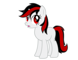 Size: 900x700 | Tagged: safe, artist:age3rcm, oc, oc only, oc:blackjack, pony, unicorn, fallout equestria, blank flank, female, mare, simple background, solo, transparent background, vector