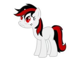 Size: 900x700 | Tagged: safe, artist:age3rcm, oc, oc only, oc:blackjack, pony, unicorn, fallout equestria, blank flank, female, mare, simple background, solo, transparent background, vector