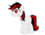 Size: 900x700 | Tagged: safe, artist:age3rcm, oc, oc only, oc:blackjack, pony, unicorn, fallout equestria, blank flank, female, mare, simple background, solo, transparent background, vector