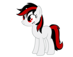 Size: 900x700 | Tagged: safe, artist:age3rcm, oc, oc only, oc:blackjack, pony, unicorn, fallout equestria, blank flank, female, mare, simple background, solo, transparent background, vector