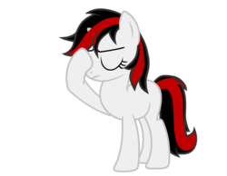 Size: 900x700 | Tagged: safe, artist:age3rcm, oc, oc only, oc:blackjack, pony, unicorn, fallout equestria, blank flank, female, mare, simple background, solo, transparent background, vector