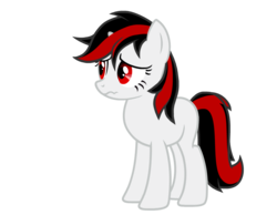 Size: 900x700 | Tagged: safe, artist:age3rcm, oc, oc only, oc:blackjack, pony, unicorn, fallout equestria, blank flank, female, mare, simple background, solo, transparent background, vector