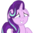 Size: 776x724 | Tagged: safe, artist:iamsheila, starlight glimmer, pony, unicorn, g4, no second prances, awkward smile, female, floppy ears, simple background, smiling, solo, transparent background, vector