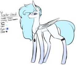 Size: 1762x1493 | Tagged: safe, artist:sweetmelon556, oc, oc only, oc:feather cloud, pegasus, pony, female, mare, reference sheet, simple background, solo, transparent background
