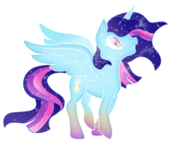 Size: 3612x3000 | Tagged: safe, artist:theshadowstone, twilight sparkle, alicorn, pony, g4, alternate cutie mark, ethereal mane, female, high res, simple background, transparent background, twilight sparkle (alicorn)