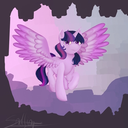 Size: 2999x2999 | Tagged: safe, artist:thedutchbrony, twilight sparkle, alicorn, pony, g4, high res, thedutchbrony, twilight sparkle (alicorn)