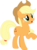 Size: 2633x3586 | Tagged: safe, artist:porygon2z, applejack, earth pony, pony, g4, my little pony: friendship is magic, simple ways, confused, female, high res, mare, raised hoof, simple background, solo, transparent background, vector