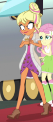 Size: 247x568 | Tagged: safe, screencap, chestnut magnifico, fluttershy, equestria girls, equestria girls specials, g4, my little pony equestria girls: movie magic, cellphone, cropped, female, phone