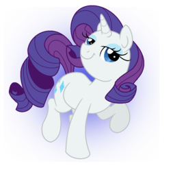 Size: 966x960 | Tagged: safe, artist:lieutenantkyohei, rarity, pony, unicorn, g4, female, mare, raised hoof, simple background, solo, transparent background
