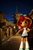 Size: 949x1434 | Tagged: safe, artist:whatthehell!?, edit, sunset shimmer, fish, equestria girls, g4, building, doll, equestria girls in real life, equestria girls minis, food, irl, japan, merchandise, night, pagoda, photo, street, sunset sushi, sushi, town, toy