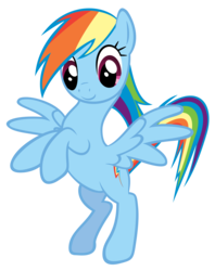 Size: 6000x7572 | Tagged: safe, artist:are-you-jealous, rainbow dash, pegasus, pony, friendship is magic, g4, absurd resolution, female, mare, rearing, simple background, solo, stock vector, transparent background, vector